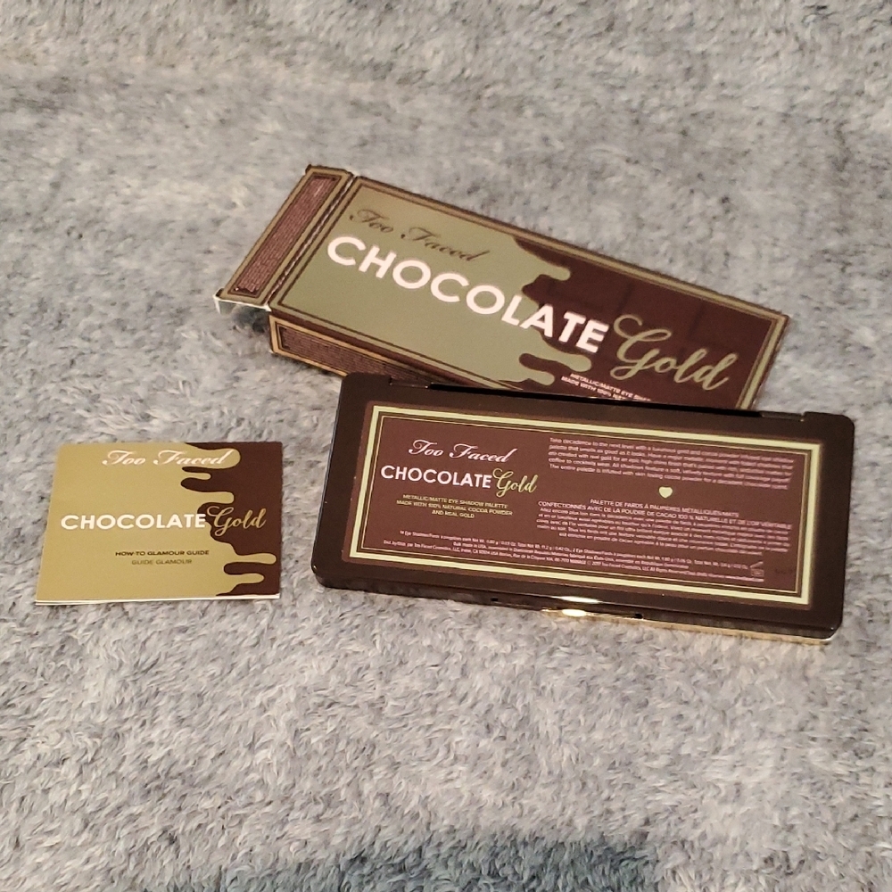 Too Faced Chocolate Gold Eyeshadow Palette. - Picture 5 of 5